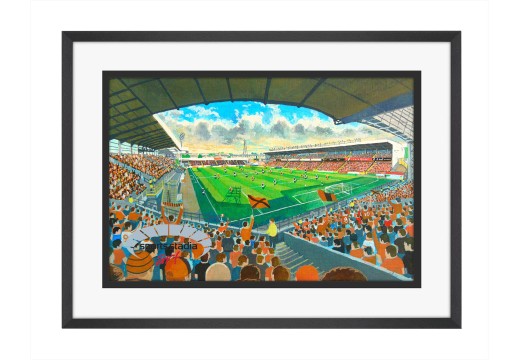 Tannadice Park Stadium Fine Art Print - Dundee United FC Tannadice Park Stadium Fine Art Print - Dundee United FC